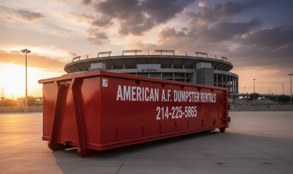 American AF Dumpsters World Cup 2026 Dallas